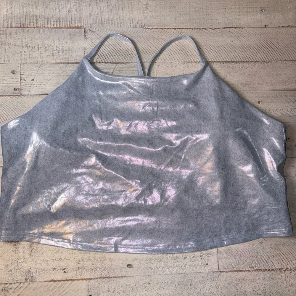 Old Navy Active Womens Powersoft Tank Top Light Support Built In Bra Size 4X - Picture 2 of 16